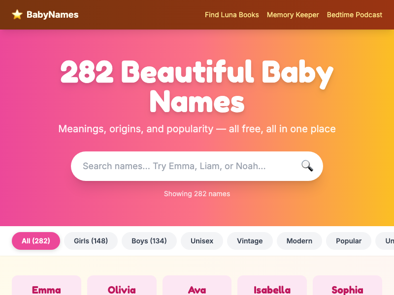 Baby Names