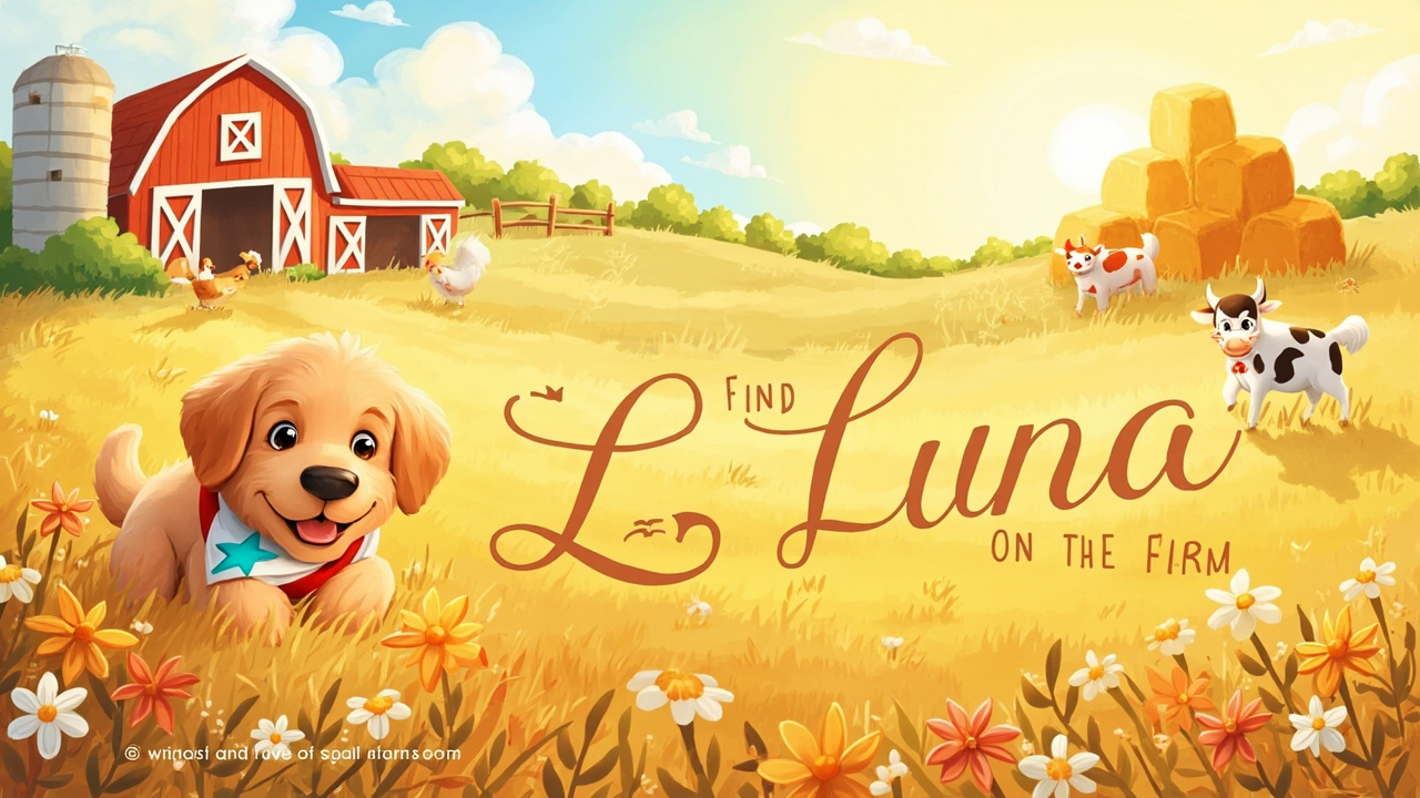 Find Luna on the Farm